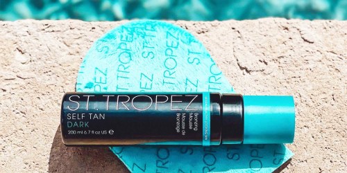 St. Tropez Self-Tanner Mousse 2-Pack & Mitts $33 Shipped ($105 Value) – Less Than the Cost of ONE Bottle!