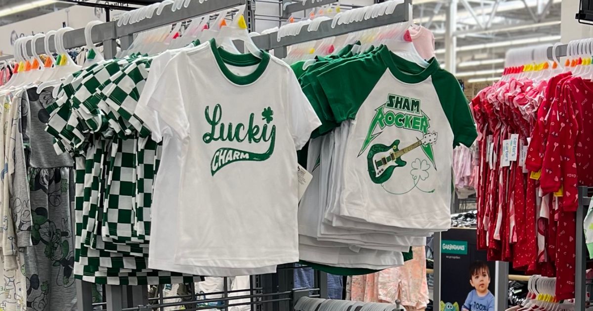 Walmart st patricks clothing baby toddler