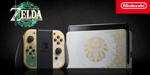 Nintendo Switch Zelda Tears of the Kingdom Edition OLED Console Now Available for Pre-Order