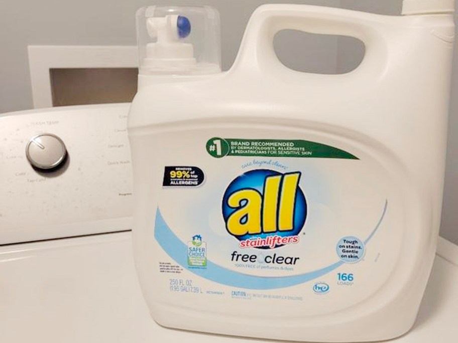 all free clear laundry detergent