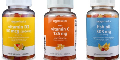 Amazon Basics Gummy Vitamins as Low as $3.89 Shipped (Regularly $7)