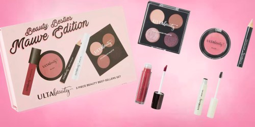 ULTA Cosmetics Best-Sellers Set, 10-Piece Gift Set, AND Ulta Beauty Tee Only $20 + More