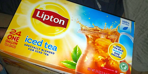 Lipton Gallon-Sized Iced Tea Bags 48-Count Box Just $5.68 Shipped on Amazon