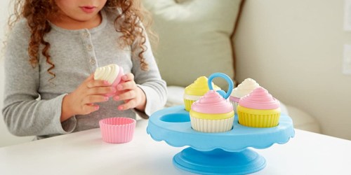 Over 55% Off Preschool Toys on Amazon | Green Toys Cupcake 16-Piece Set Just $10.99 (Reg. $25)