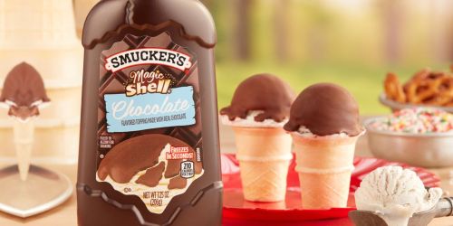 Smucker’s Magic Shell Chocolate Flavored Topping 8-Pack Only $12.90 Shipped on Amazon