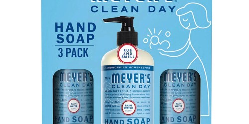 Mrs. Meyer’s Clean Day Hand Soap 3-Pack Just $7.91 at Sam’s Club