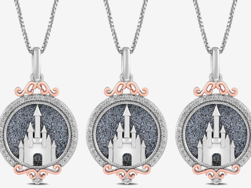 100th Anniversary Enchanted Disney Princess Pendant Necklace