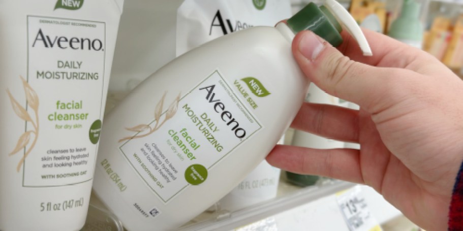 WOW! Aveeno Facial Cleanser Only 79¢ on Walgreens.com (Reg. $15)
