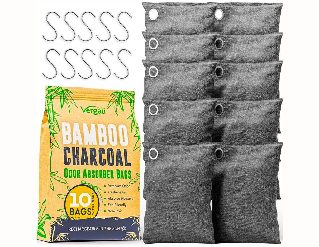 Bamboo Charcoal Odor Absorber Bags