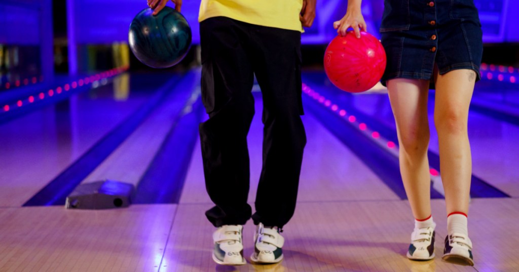 2 kids bowling in bowling alley for what to buy in august to stay cool