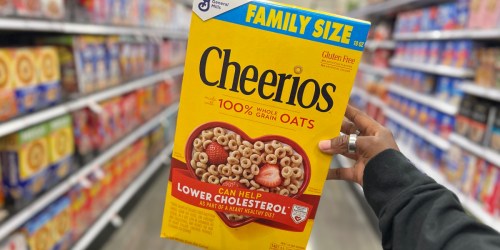 Family Size Cheerios Cereal 18oz Box Only $2.99 Shipped on Amazon (Reg. $5)