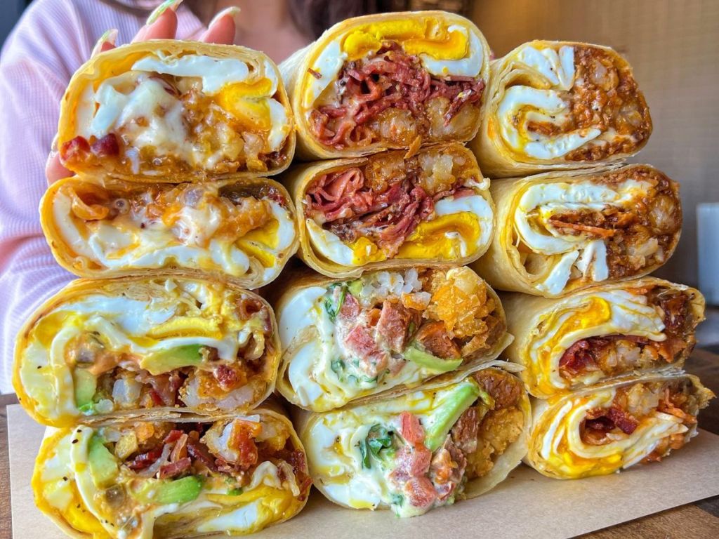 Dog Haus Breakfast Burritos