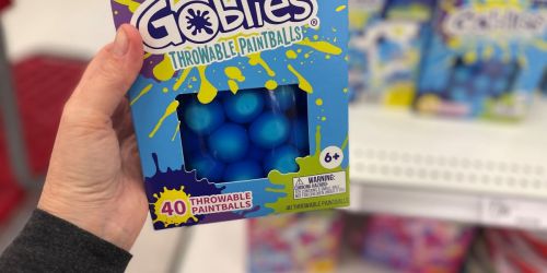 Goblies Throwable Paintballs from $5.75 at Target