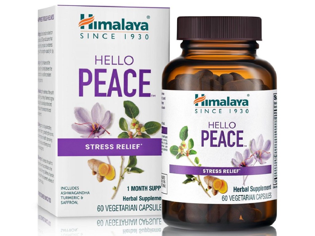 Himalaya Hello Peace Vegan Capsules 60 Count