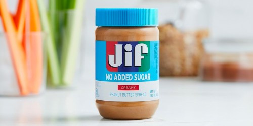 Jif No Sugar Added Peanut Butter 12-Packs from $26 Shipped on Amazon