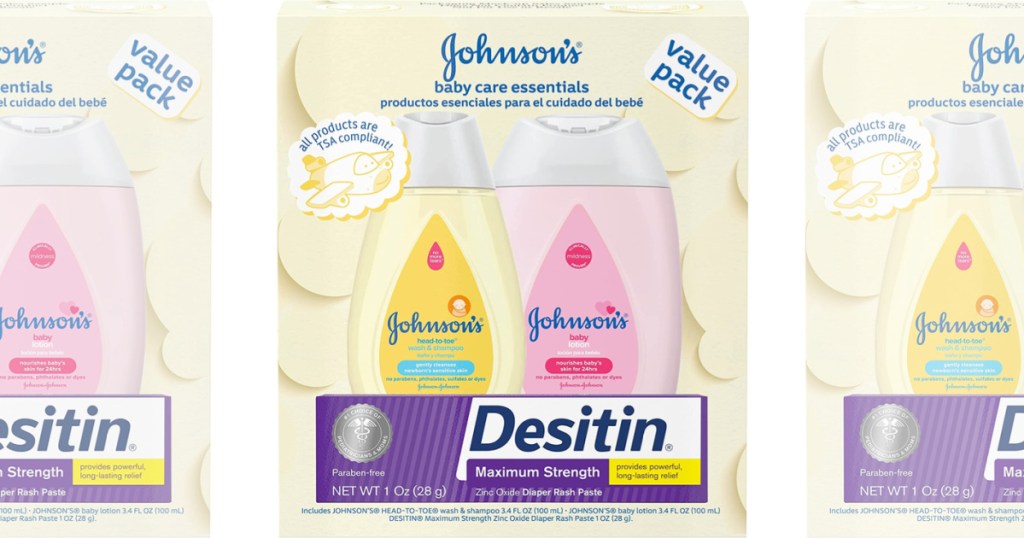 Johnson's Baby Care Essentials Gift Set