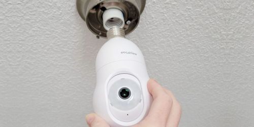 Wireless Smart Light Bulb Security Camera Only $19.89 Shipped on Amazon | Easy to Install