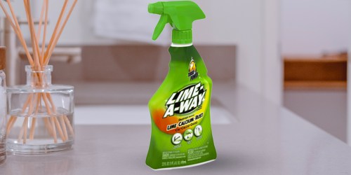 Lime-A-Way Bathroom Cleaner Spray ONLY 62¢ on Walmart.com (Regularly $7)