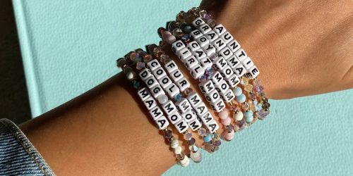 30% Off Little Words Project Bracelets on Target.com | Great Stocking Stuffer for Mom!