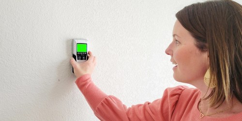 Electronic Stud Finder from $12.99 on Amazon (Easily Locate Studs, Pipes, & Live Wires)