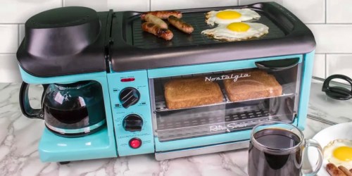 Nostalgia 3-in-1 Breakfast Station Only $78.99 Shipped on Amazon (Reg. $100)