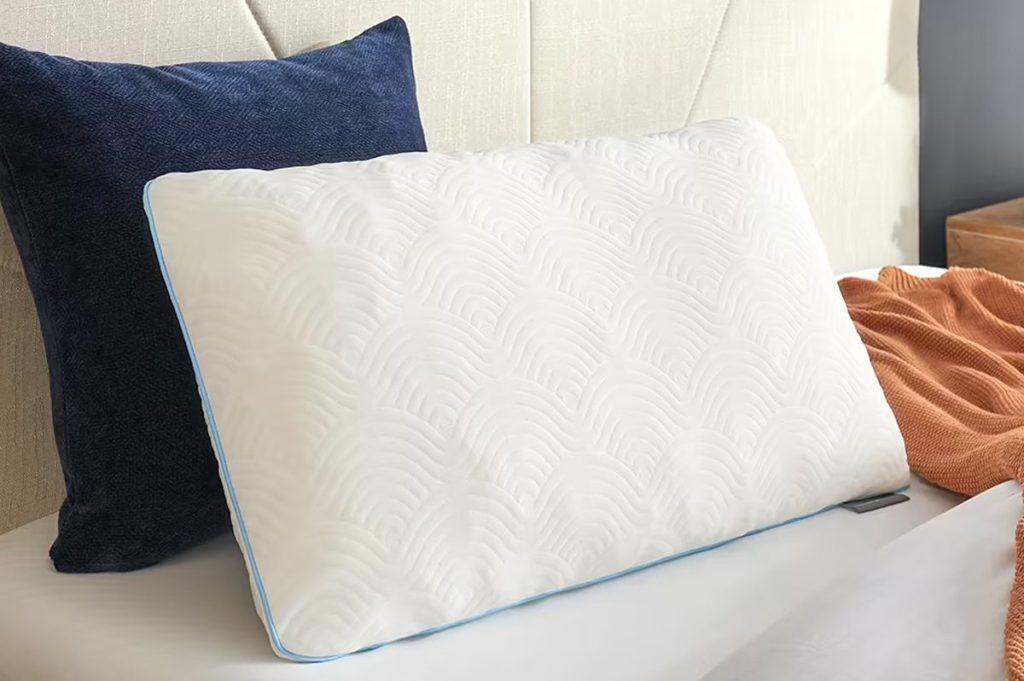 TEMPUR-Cloud Adjustable Pillow on a bed