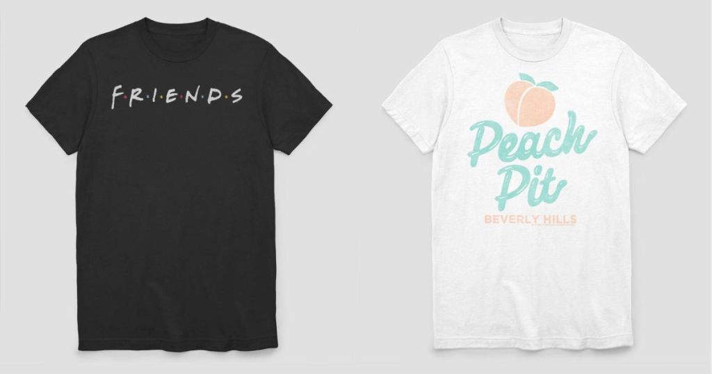 Friends and Peach Pit Tshirt from Tillys