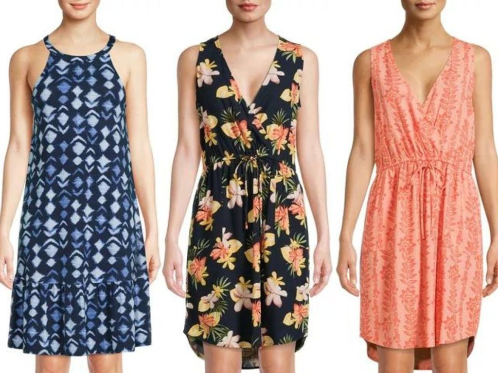 Stock images of 3 Time & Tru Women's Dresses