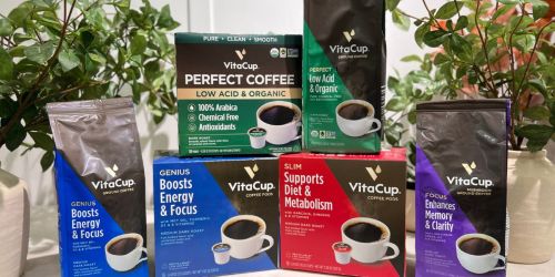 50% Off VitaCup K-Cups & Ground Coffee at Target