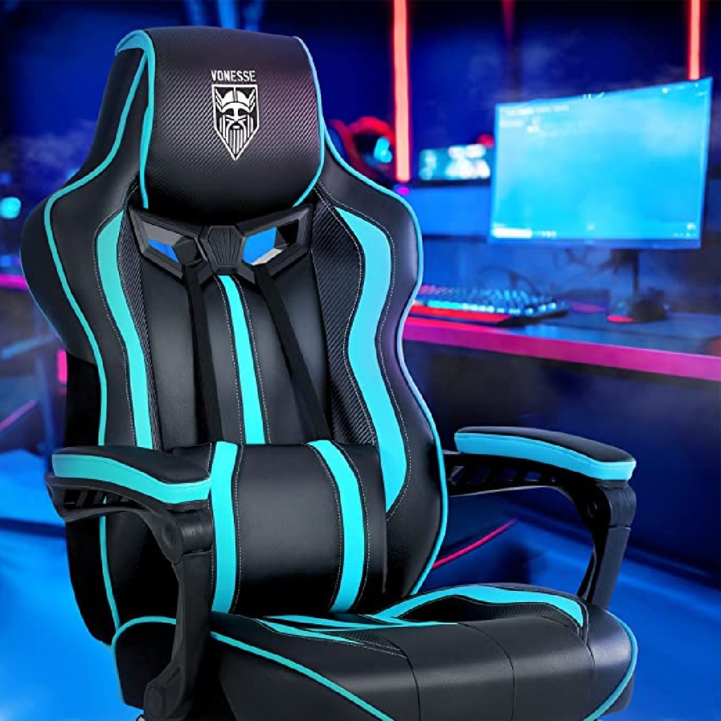 An affordable gaming chair that includes a massage function