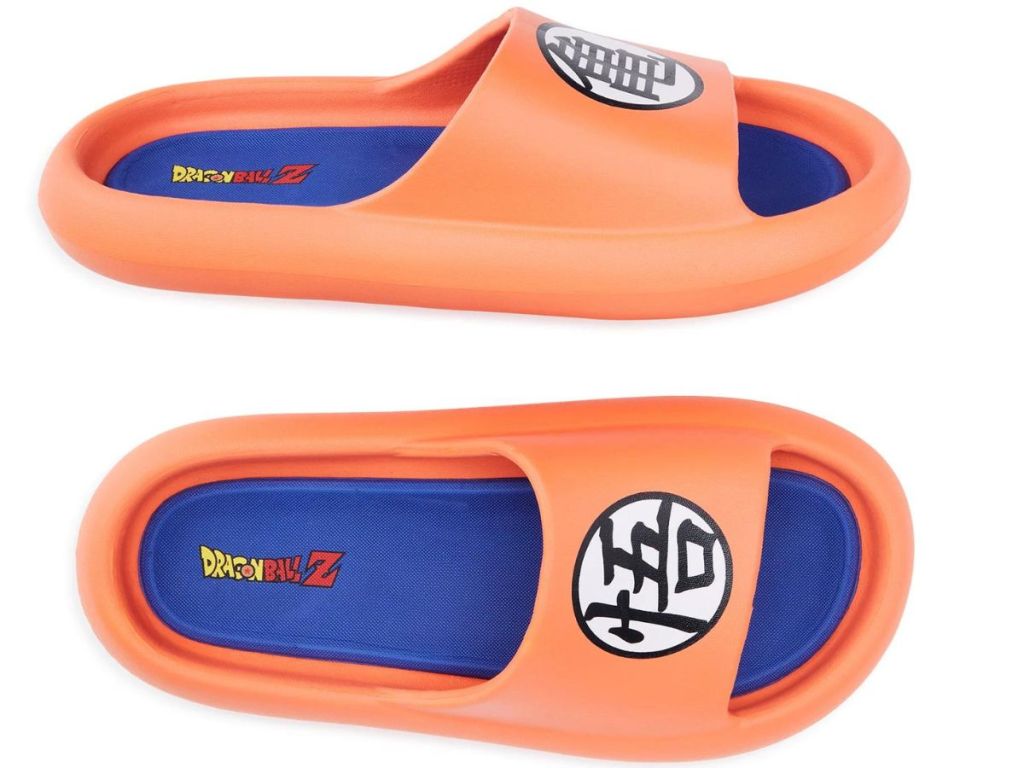 A pair of DragonBall Z Slides