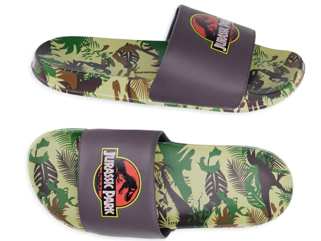A pair of Jurassic Park Slides