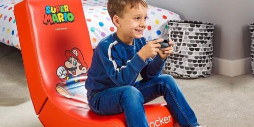 X Rocker Super Mario Gaming Chair Only $57.49 Shipped (Reg. $127) | Folds Up for Easy Storage!