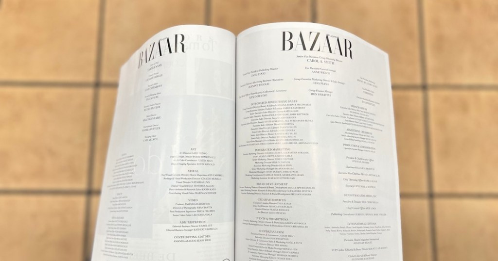 harper's bazaar magazine