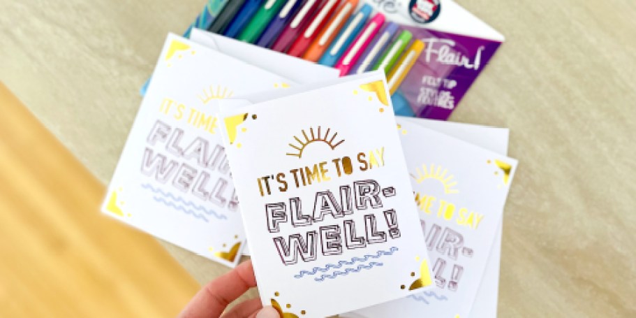 Unique End-of-Year Teacher Gift Idea: Flair-Well Printable!