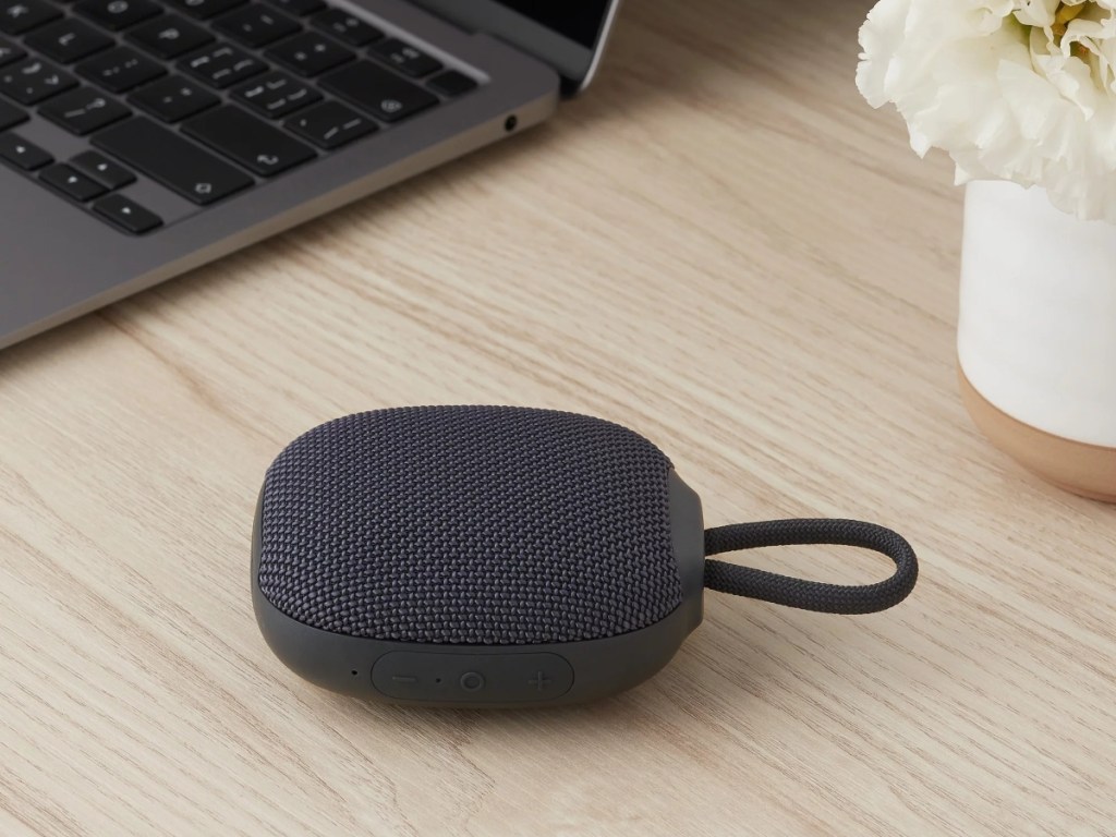 small black bluetooth speaker