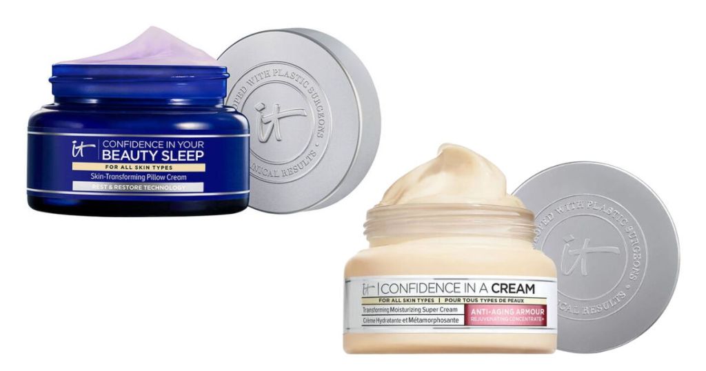 IT Cosmetics Night Cream and Confidence Anti Aging Moisturizers