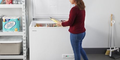 Amana Chest Freezer w/ Temperature Alarm Only $449 on Lowe’s.com (Regularly $749) | Use as Fridge, Too!