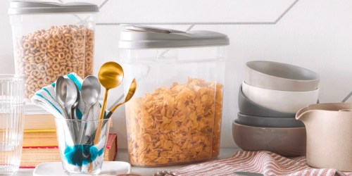 Over 60% Off Macy’s Food Storage Sets | 6-Piece Pourable Dispenser Set Only $11