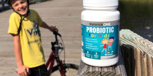 Balance ONE Kids Probiotics 2-Month Supply Just $7.58 Shipped on Amazon (Easy to Swallow)