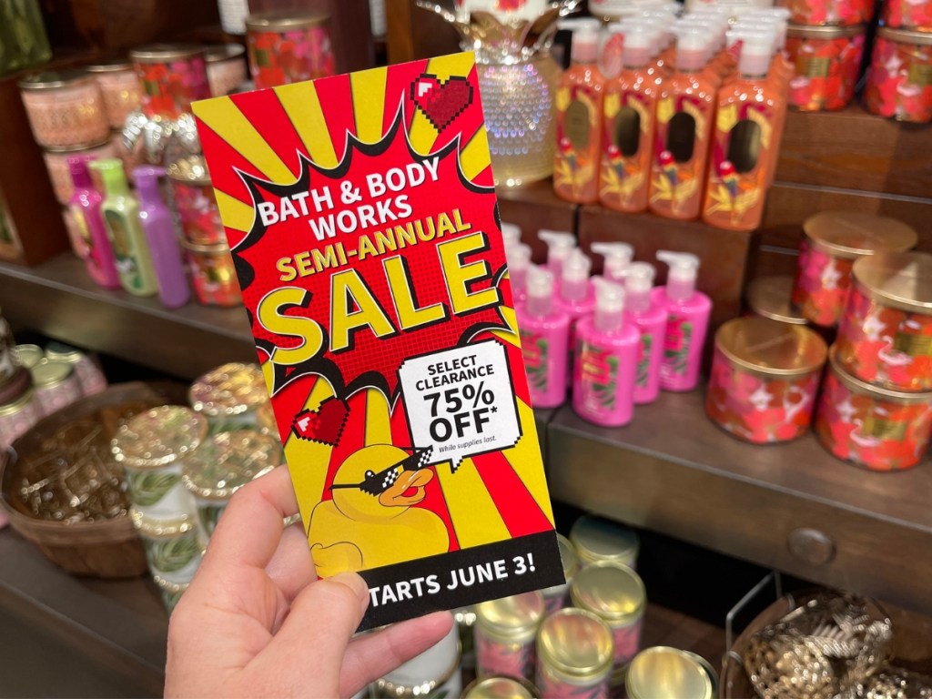 bath and body works semi annual sale pamphlet