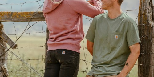 Up to 50% Off Carhartt Clothing + FREE Shipping | Tees Just $11.99 Shipped