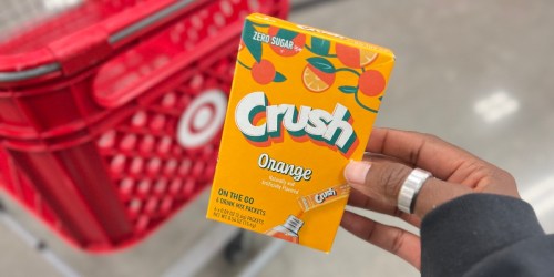 Orange Crush Drink Mix Just 97¢ at Target | Sip a Delicious Drink in Seconds