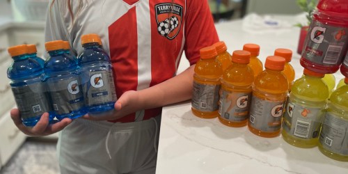 Gatorade Thirst Quencher 24-ct Variety Pack Only $12 Shipped on Amazon | Stock Up for School & Sports