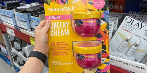 This NatureWell Cheeky Cream Is ONLY $19.98 at Sam’s Club (Cheap Brazilian Bum Bum Alternative!)
