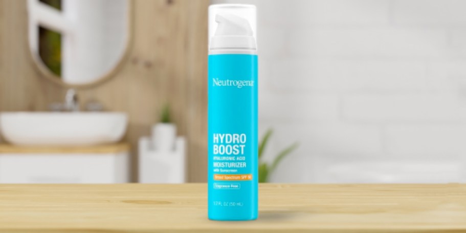 Neutrogena Hydro Boost Face Moisturizer w/ SPF 50 Only $14.88 After Walmart Rewards