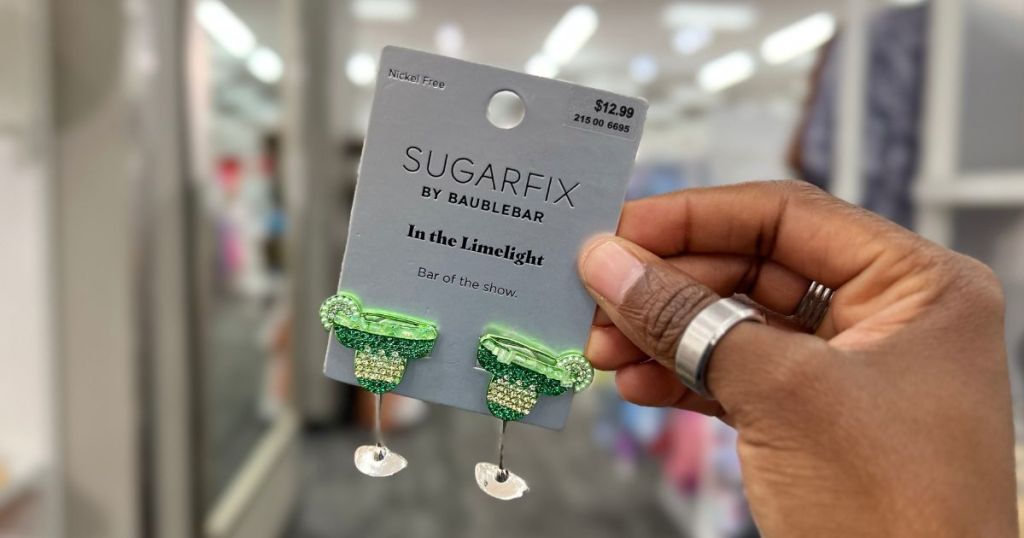 SUGARFIX by BaubleBar 'In the Limelight' Statement Earrings