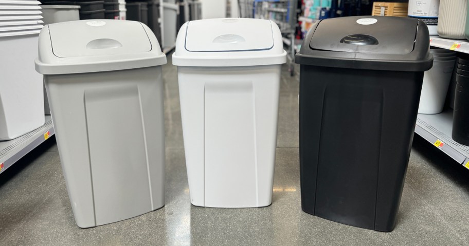 Sterilite 13 Gallon Trash Cans