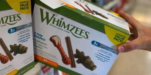 Whimzees Dental Dog Treats 89-Count $22.63 Shipped on Amazon (Reg. $50)