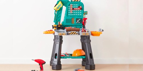 Amazon Basics Kids Workbench Playset Only $15.92 on Amazon (Includes Over 80 Pieces!)